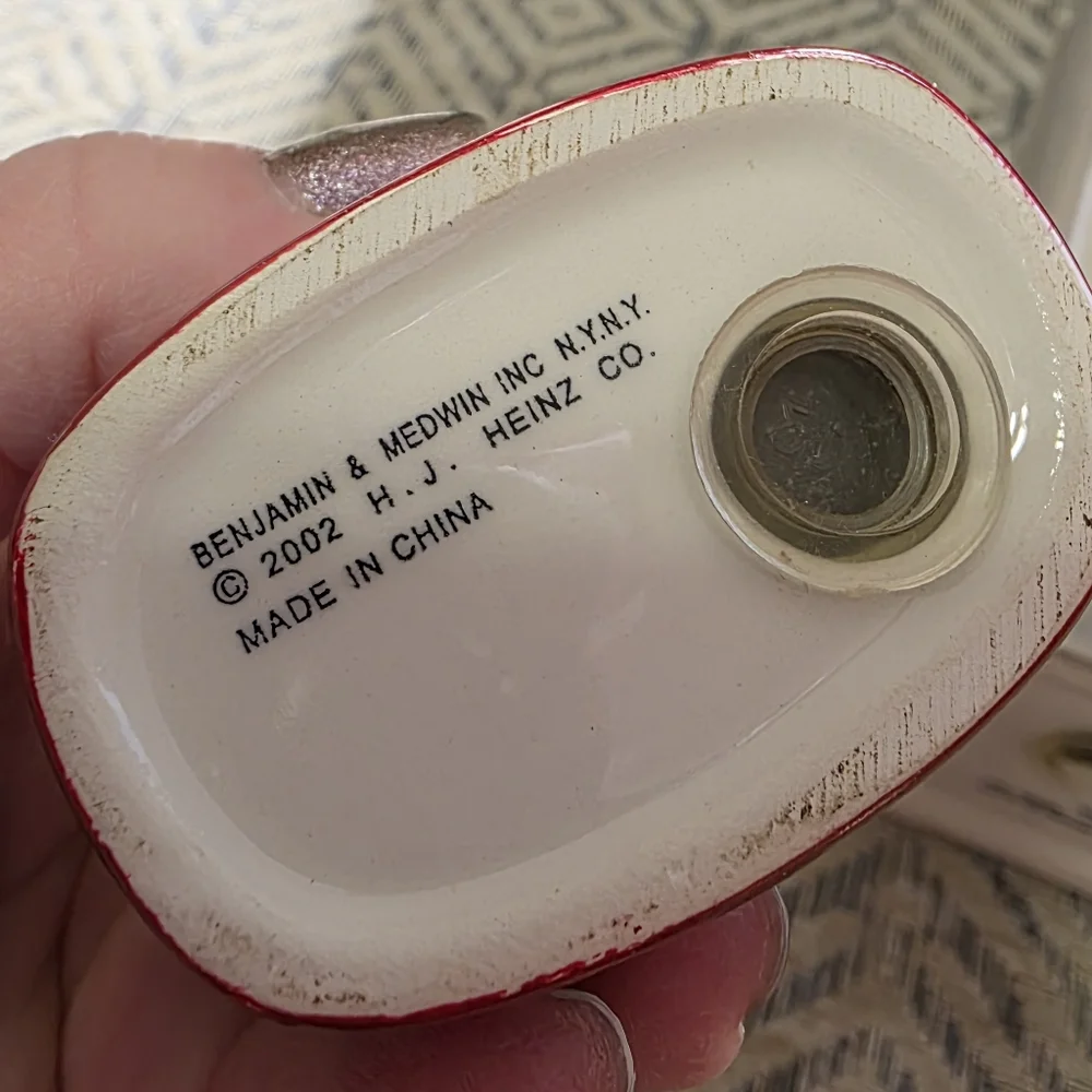 Heinz Ketchup And Napkin Salt Pepper Shaker Set #137